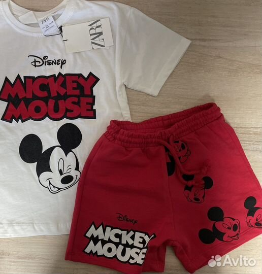 Костюм летний Zara 86 92 98 110