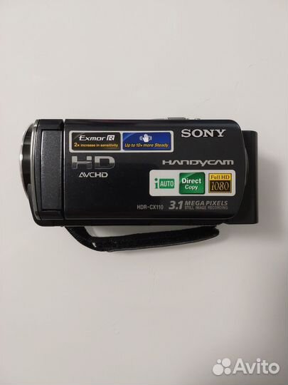Видеокамера sony hdr cx 110е