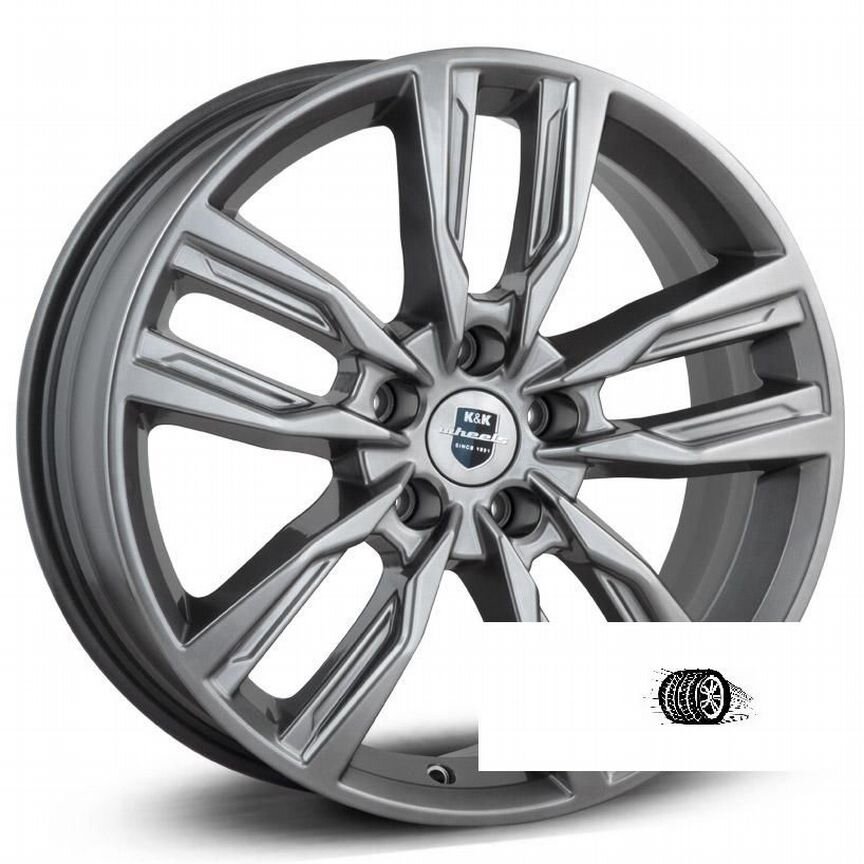 Литые диски K&K 8×R18 5×110