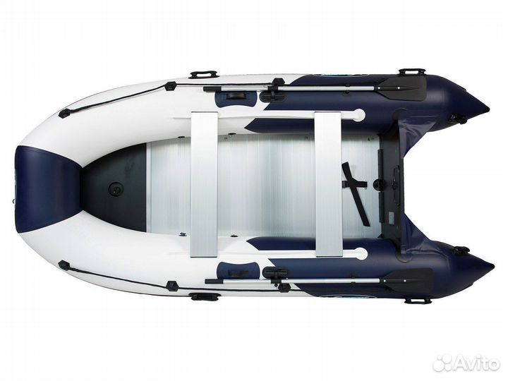 Лодка пвх Gladiator C330AL темно-серый