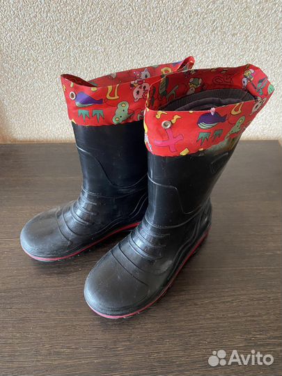 Резиновые сапоги для мальчика 32