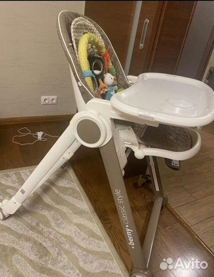 Стульчик для кормления happy baby