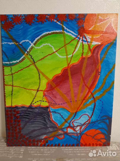 Картина акрил 50 на 60