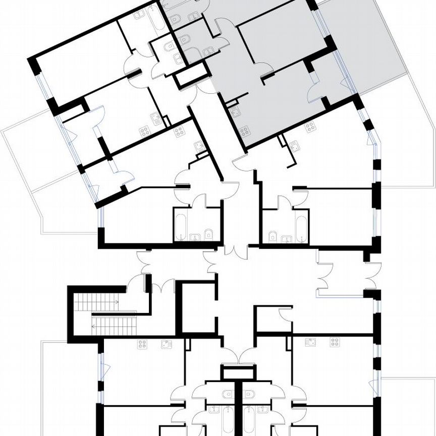 3-к. квартира, 62 м², 1/3 эт.