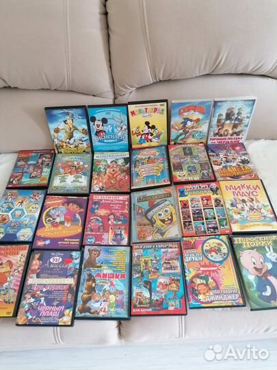 Диски с мультфильмами