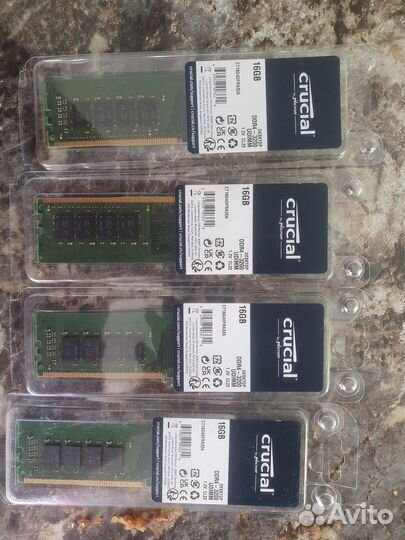 Плашки озу 16GB DDR4-3200