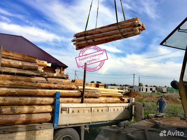 Срубы бань 3х5 бревна мощные сосна