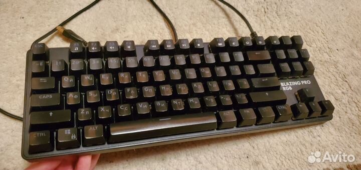 Игровая клавиатура Dexp Blazing Pop Pro RGB