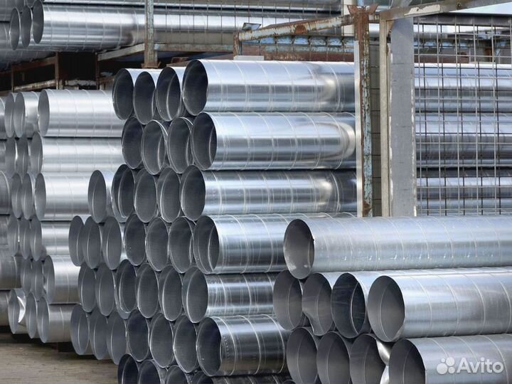 Спирально-навивной воздуховод/вентиляция