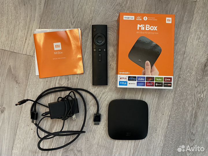 Android tv приставка Mi box