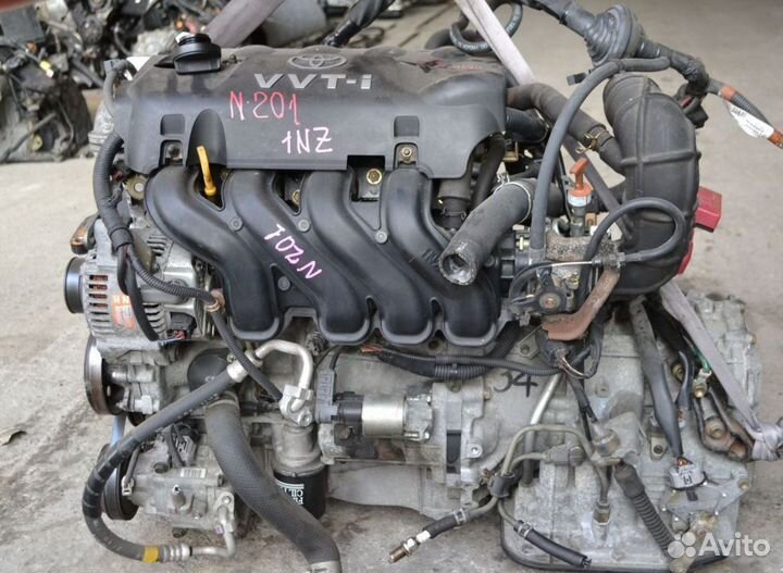 Двигатель 1NZ-FE 1.5 Toyota Auris