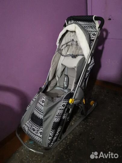 Санки-коляска