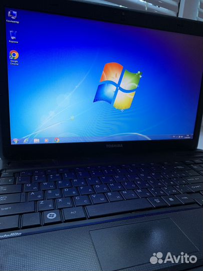 Ноутбук toshiba