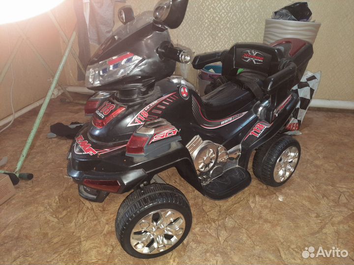 Детский электро мотоцикл