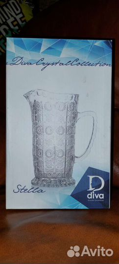 Хрустальный кувшин stella diva