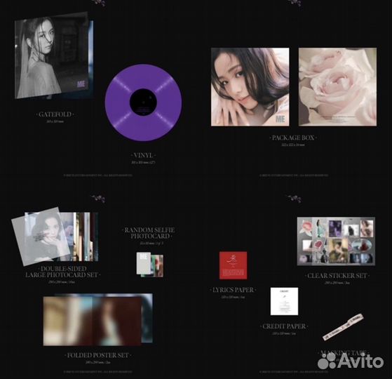 Vinyl Jisoo blackpink