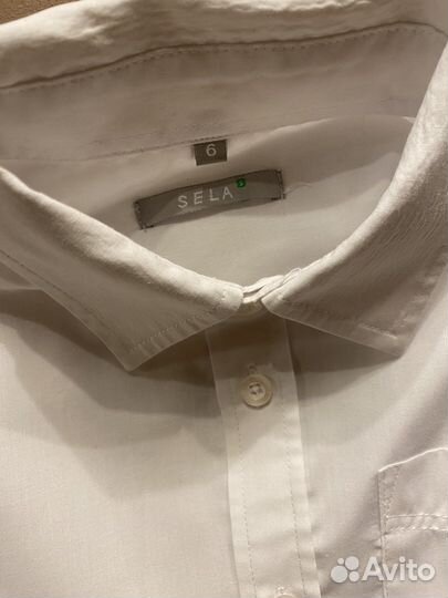 Рубашки школьные 122