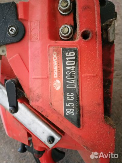 Бензопила daewoo dacs 4016, без полотна и цепи