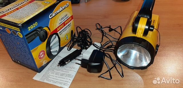 Фонарь Camelion 2920 Akku Profi