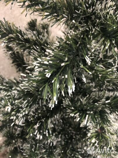 Елка искусственная заснеженная бу