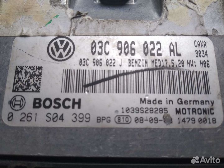 Эбу двс VAG 1.2 TSI/1.4 TSI разборка