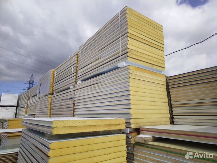 Сэндвич панели ппс