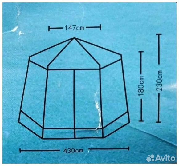 Палатка шатер кухня