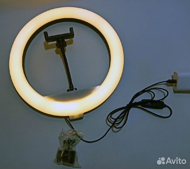 Новая Селфи лампа кольцевая 30см для сьёмок