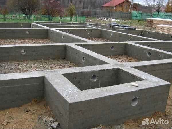 Фундаментные работы