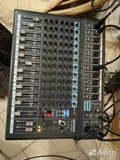 Микшерный пульт 12 каналов, USB, bluetooth