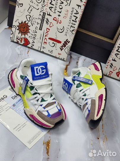 Кроссовки женские D&G Разноцветные