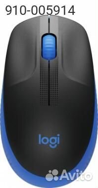 910-005914, Мышь Logitech M190 Беспроводная чёрно-си