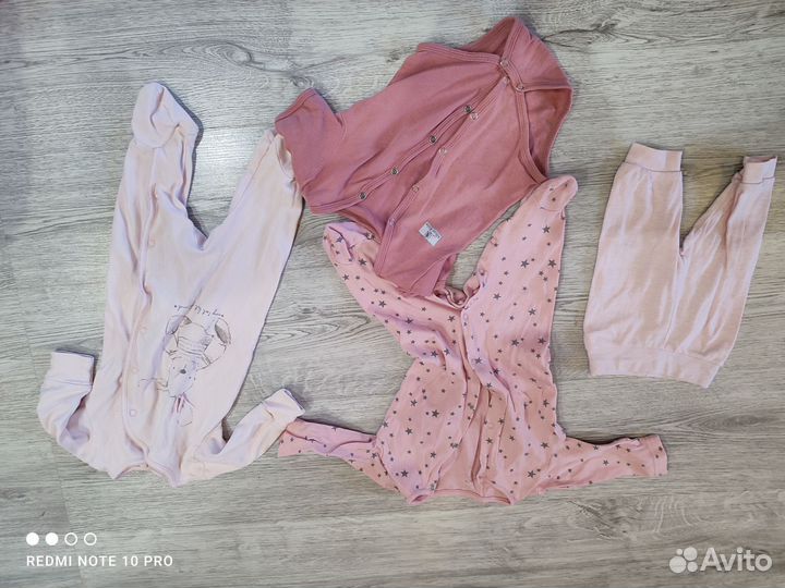 2 пакета вещей на девочку 62