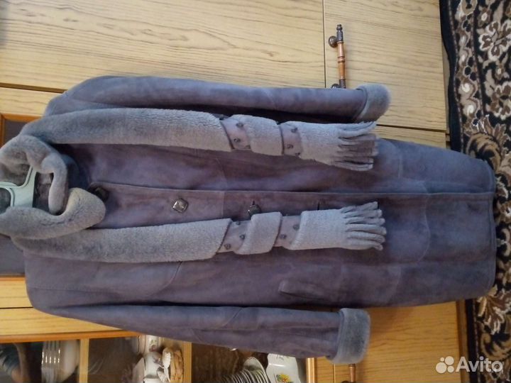 Дубленка натуральная женская 50 размер