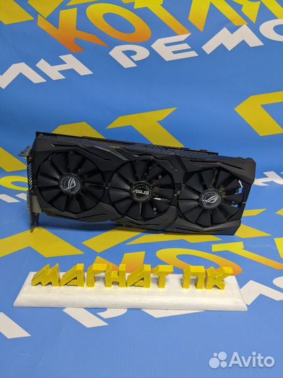 Видеокарта asus AMD Radeon RX 480 strix OC