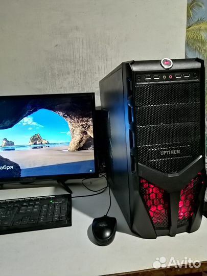 Игровой пк optimum Gtx1660super 6 gb