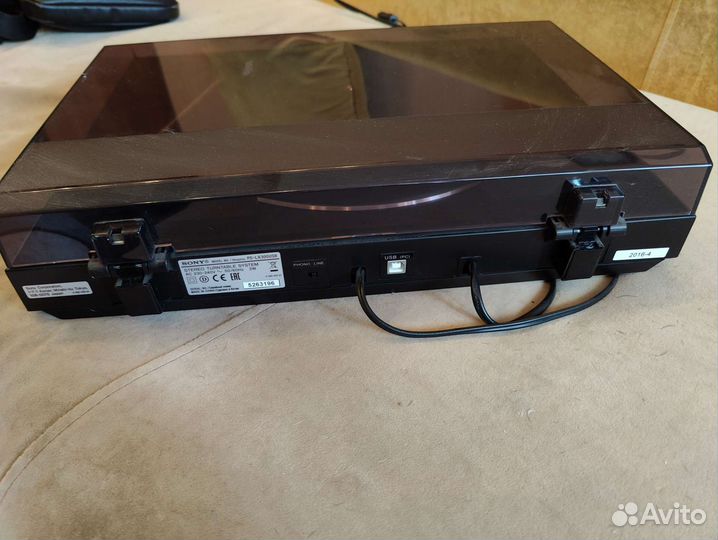 Виниловый проигрыватель Sony ps-lx300usb