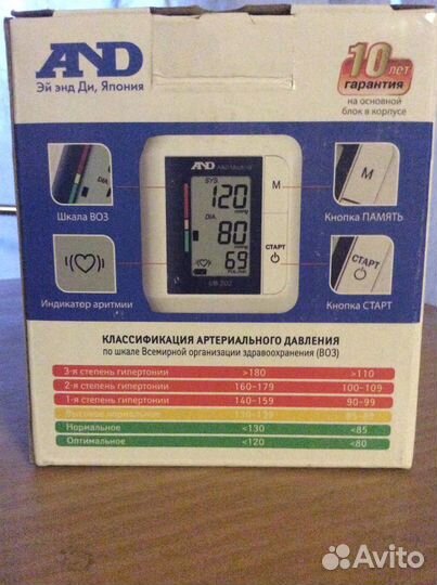 Тонометр на запястье. Япония