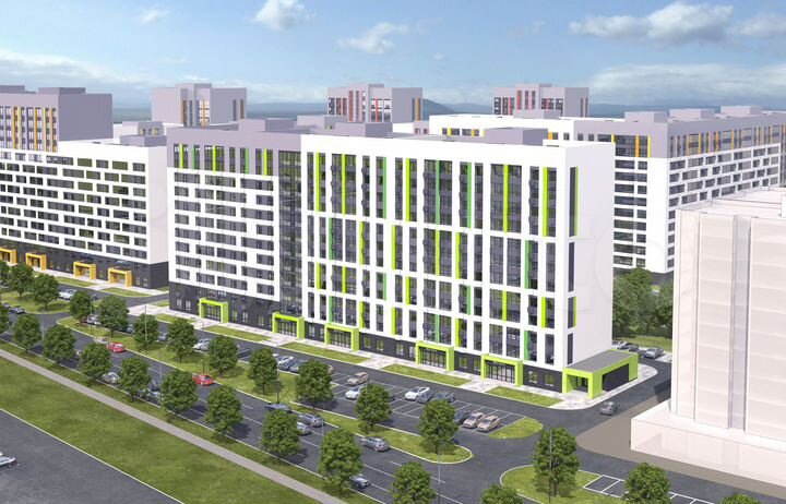 2-к. квартира, 41,9 м², 12/12 эт.