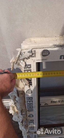 Балконная дверь с окном бу