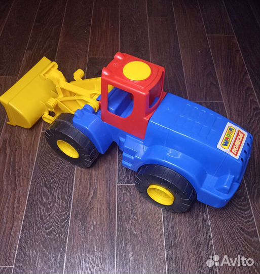 Детский трактор экскаватор