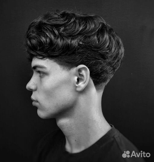 Модель на мужскую стрижку