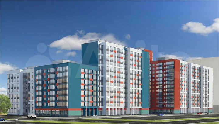 2-к. квартира, 54,8 м², 24/25 эт.