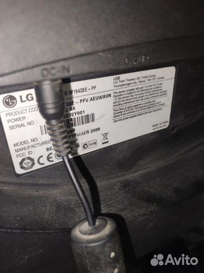 Монитор 19' LG 1943SE-PF