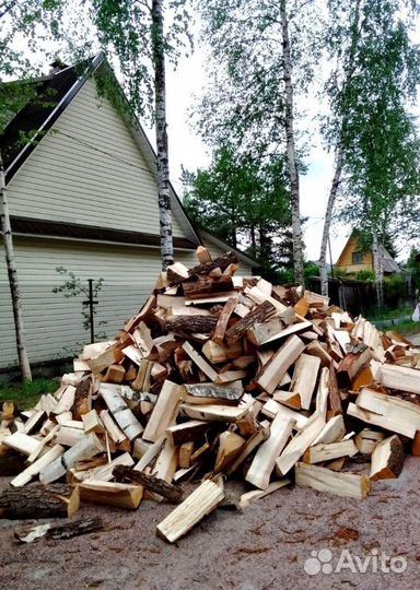 Дрова Березовые от производителя навалом в Выборге