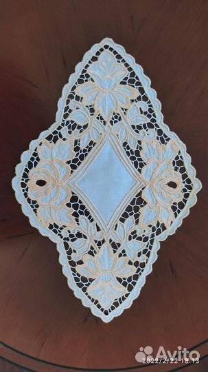 Салфетки вышивка ручная работа