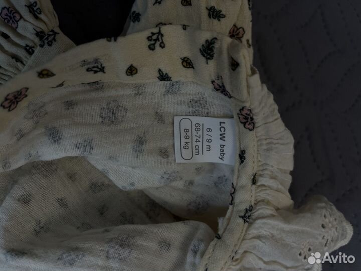 Платье для девочки 68-74