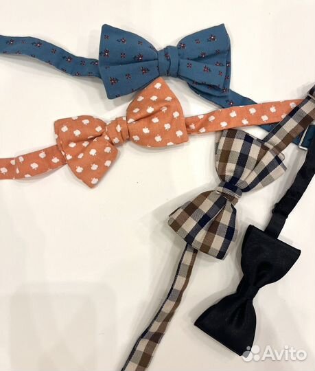 Набор праздничных стильных бабочек на шею