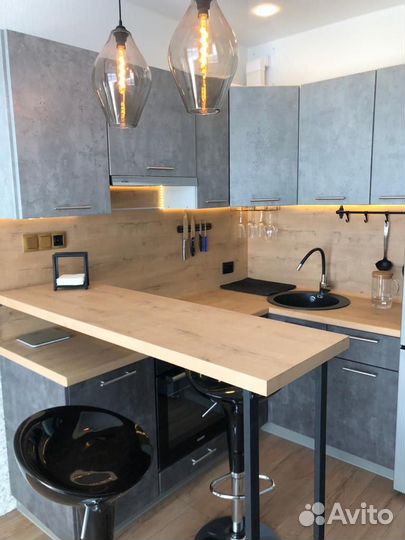 Кухня с барной стойкой (реальная цена)кс07 15128