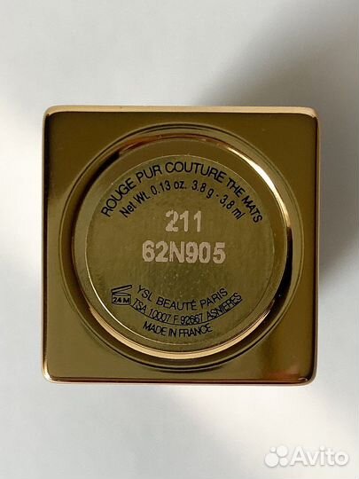 Помада yves saint laurent rouge pur couture mat